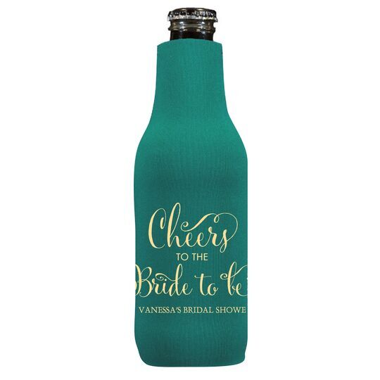 Cheers To The Bride To Be Bottle Huggers